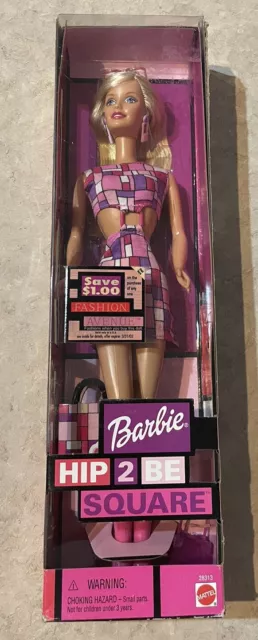 2000 Vtg Mattel Barbie Doll Hip 2 Be Square #28313 New in Box!!