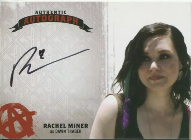 Sons of Anarchy Seasons 4 & 5 Autogrammkarte Rachel Miner