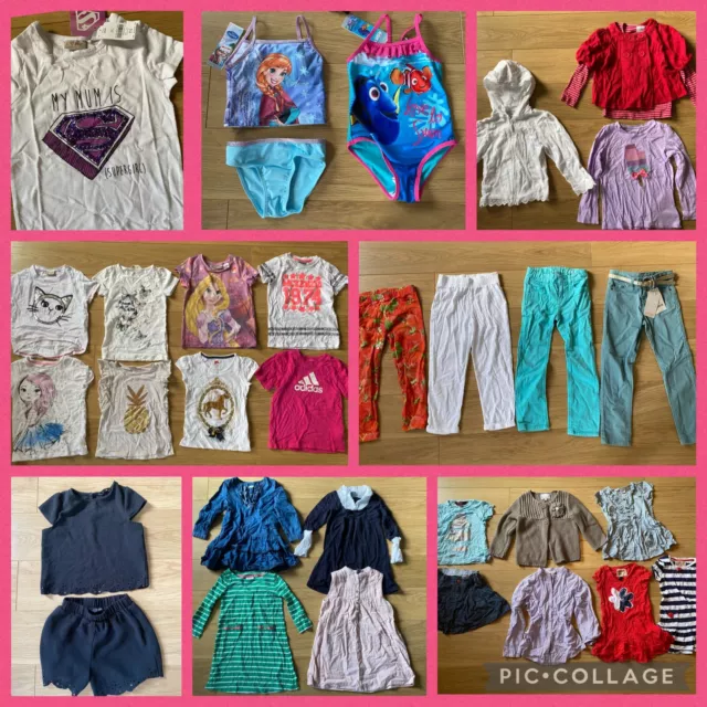 Paquete de 4-5 años 32 artículos NEXT Zara Monsoon FatFace JuniorJ Baker Disney GAP Algo Nuevo