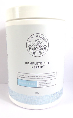 Happy Mammoth Complete Gut Repair Vaniila Bean 360G - 06/2024