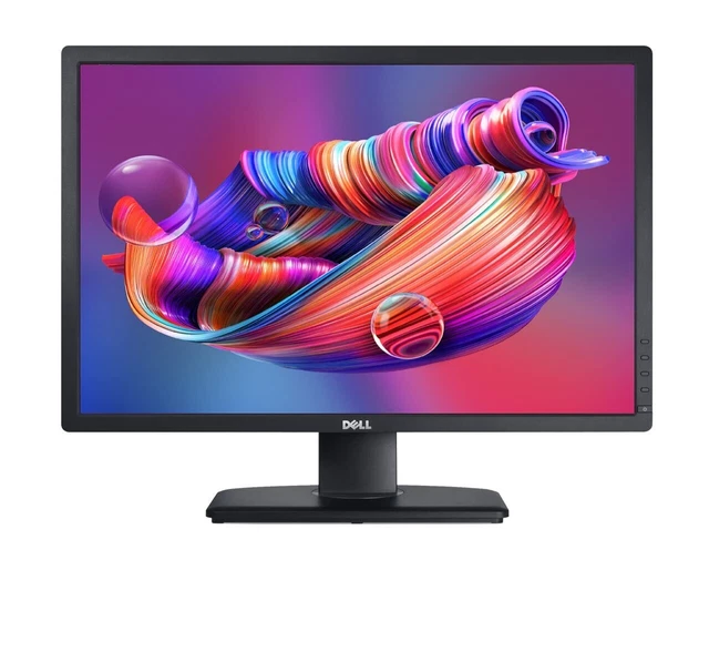 Dell U2412H 24" 1080P Fhd Ips Led Backlit Vga, Dvi, D-Pport, Usb Monitor Display