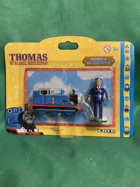 ERTL MAGIC RAILROAD Mr Conductor & Thomas Tank Engine - Boxed/Carded £ ...