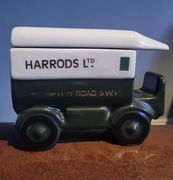 Harrods Ltd London Pottery Van Small Storage Brompton Road