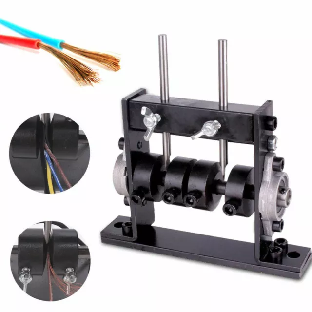 Portable Powered Electric Wire Stripping Machine Cable Stripper Metal Tool Scrap