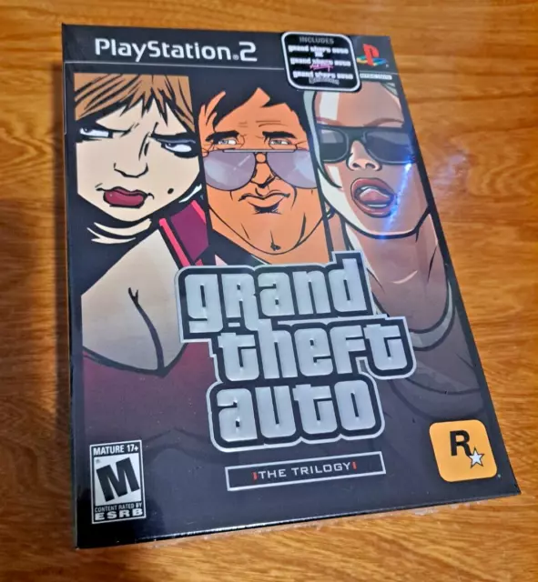 Grand Theft Auto Gta Trilogy  For Playstation 2 Ps2