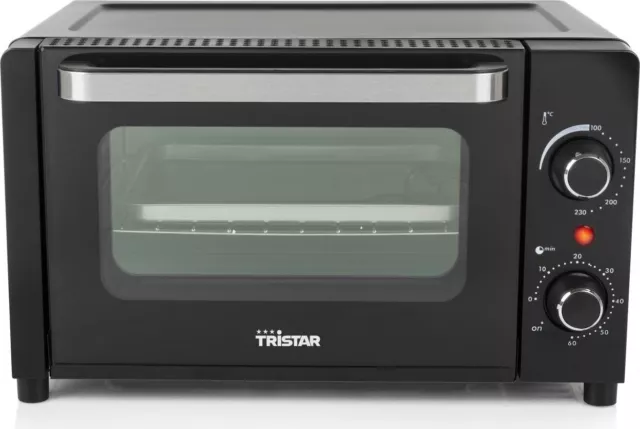 Forno Fornetto Elettrico Capacità 10 litri Potenza 800 watt Nero Tristar OV-3615