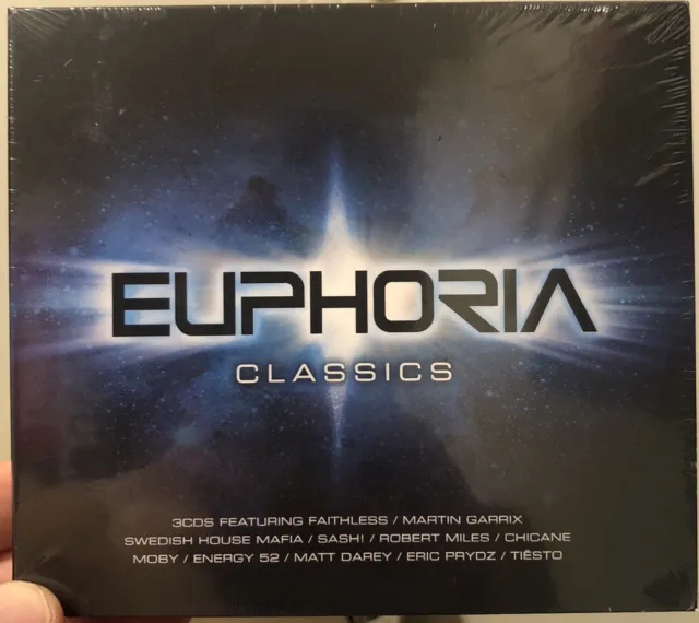Various Artists - Euphoria Classics - Like Ministry Of Sound 3 CD Set Club Hits