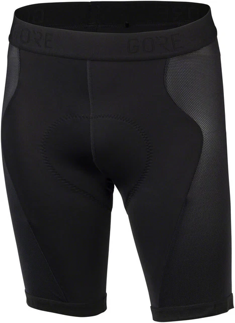 Gore C3 Liner Corto Collant Nero, Uomo, Piccolo