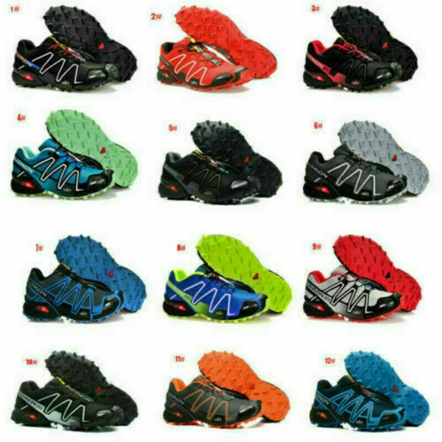 Neu Herren Schuhe Salomon Speedcross 3 Outdoorschuhe Laufschuhe Shoes Gr.40-46~