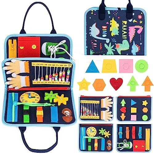 ACDAY Busy Board Montessori, Tableau Montessori Jouets d'activité et de Développ