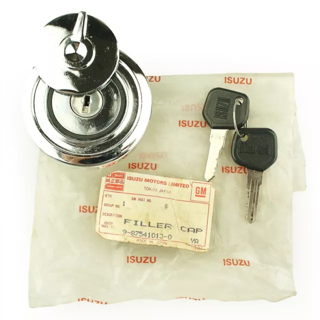 For Isuzu KB20 KBD Chev Luv 73-76 Fuel Cap With Key Genuine Japan 9-87541013-0