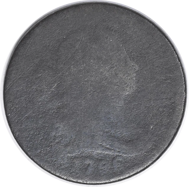 1796 Large Cent Liberty Cap AG Uncertified #1025