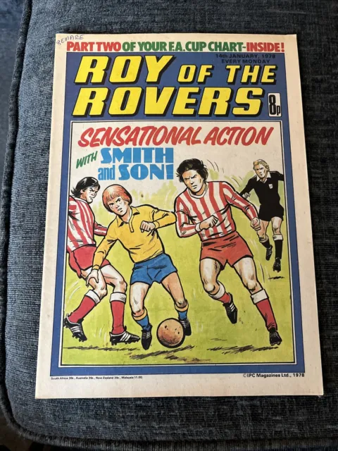 Roy Of The Rovers Comic - 14 January 1978