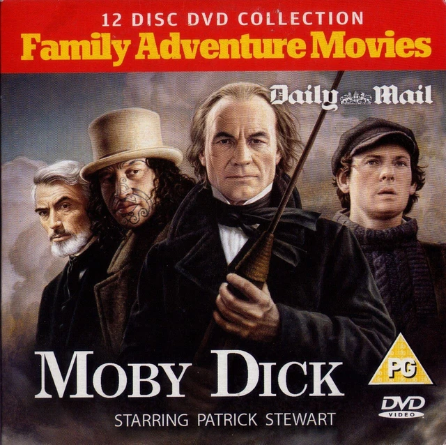 Moby Dick Patrick Stewart Henry Thomas Gregory Peck Promo Dvd 0 99