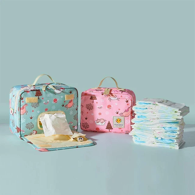 Baby Diaper Bag Nappy Bags Washable Cloth Organizer Holder Bags Waterproof 6
