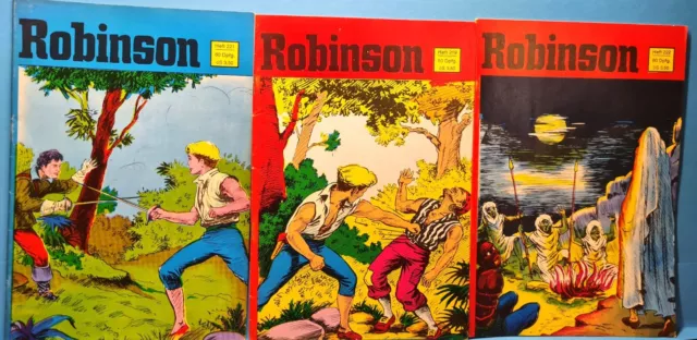 Robinson Nr,219,221,222 sehr gut ungelesen (1499)