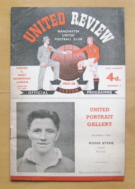 Programme De Match Manchester United 1957/1958, FA XI Vs Army XI, Bon état – Munich