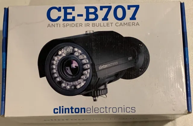 Cámara de ir bala antiaraña Clinton Electronics CE-B707