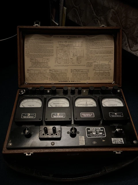 その他 WESTON INDUSTRIAL ANALYZER MODEL 639 WESTON INDUSTRIAL ANALYZER Model 639 $24.99 - PicClick