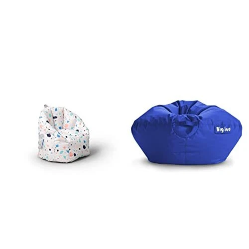 Big Joe Milano Kid's Bean Bag Chair Dolce Terazzo Lenox 2ft Small & Classic B...