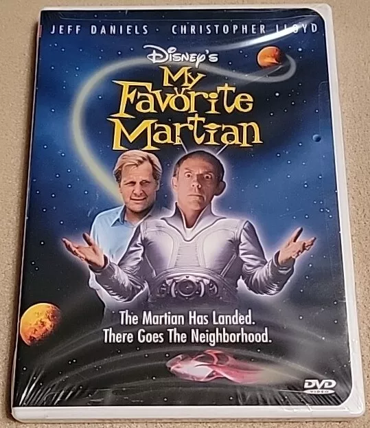 NEW My Favorite Martian (DVD, 1999) Jeff Daniels, Christopher Lloyd, Disney