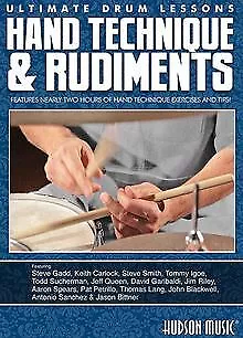 Hand Technique & Rudiments - Ultimate Drum Lessons | DVD | état très bon