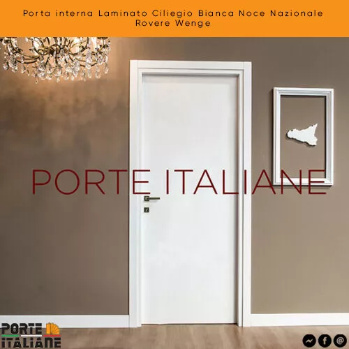 Porta interna Laminato Ciliegio Bianca Noce Nazionale Rovere Wenge