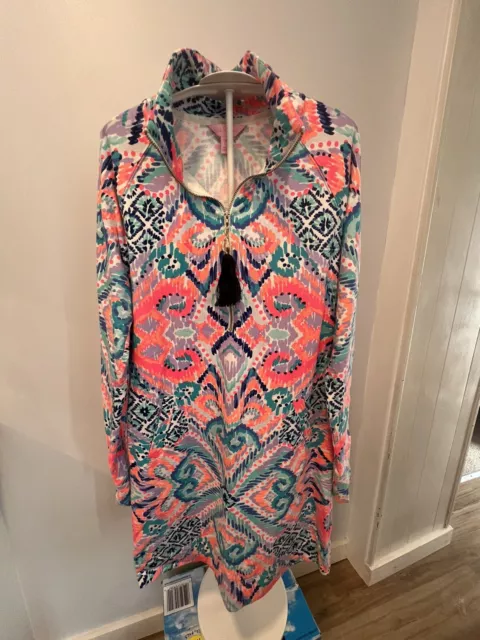 - Lilly Pulitzer - UPF 50+ Skipper Dress - Multi Color. S