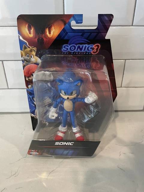Sonic The Hedgehog Jakks Pacific 4 Figure Sonic 3 Movie Rare