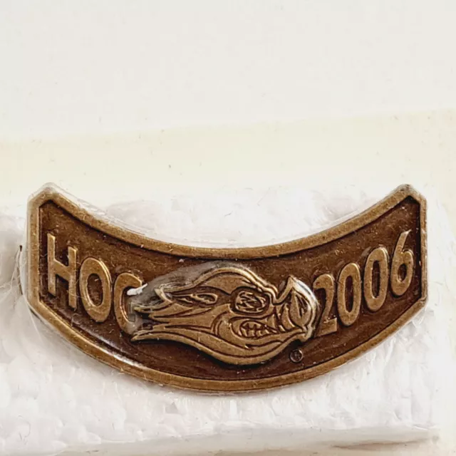 2006 Harley Davidson Harley Owners Group HOG Chapter Biker Rocker Pin NEW