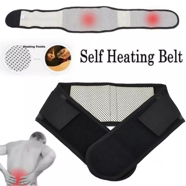 Dos Lombaire Support Tourmaline Auto-Réchauffement Thérapie Magnétique Ceinture