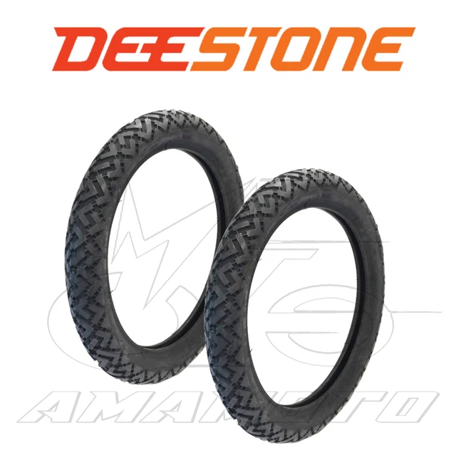 PNEUMATICO COPERTONE DEESTONE 2-3/4-16 CAMERA PER APRILIA - Foto 12