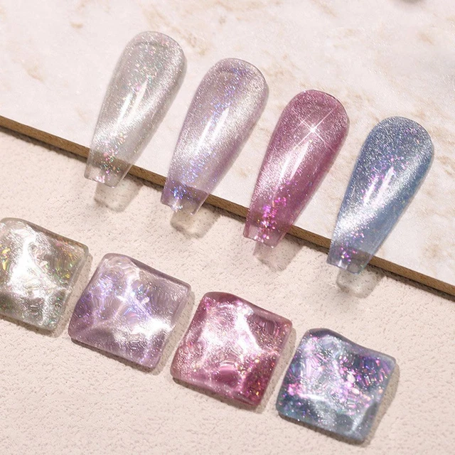de vernis à ongles Colle de photothérapie à ongles Paillettes Gel œil de chat