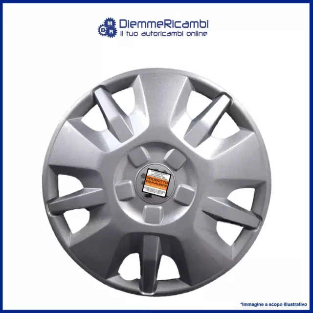 1 Borchia - Copricerchio Coppa Ruota 15" Per Peugeot Boxer Tipo B