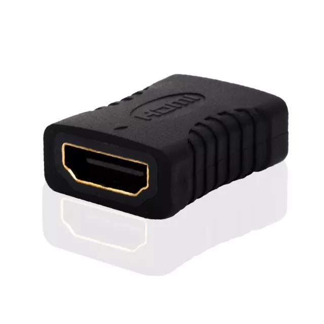 HDMI Kupplung Adapter Verbinder Kabel Buchse zu Buchse Verlängerung Ethernet 4k