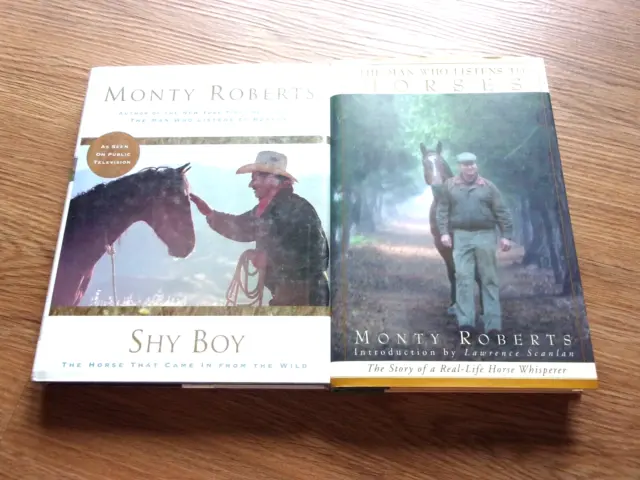 Shy Boy Man Who Listens To Horses Whisperer Monty Roberts Horse Training Book