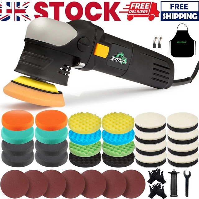 MINI CAR POLISHER Sander Dual Action Buffer Polishing Machine 6 ...