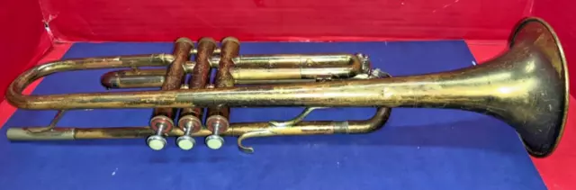 Vintage Bundy Trumpet by Selmer Co Designed by Vincent Bach w/ Case & Grease
