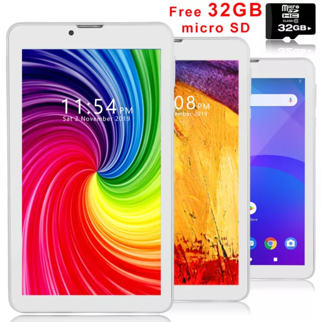 7-inch Phablet 4G Smart Phone + Tablet PC Android 9.0 Bluetooth WiFi Unlocked!