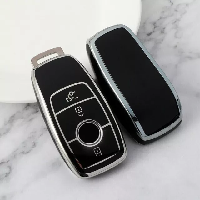 Key Cover Fob Case Shell for Mercedes Benz A C E S G Class GLS GLC CLE GLB GLS W