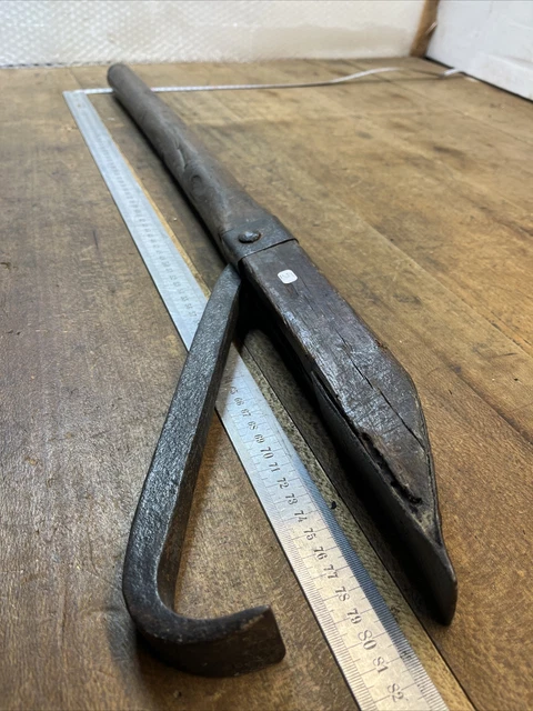 OUTIL ANCIEN DE tonnelier Tiretoire ou chien grand modèle outil vieux métier EUR 20,00 - FR