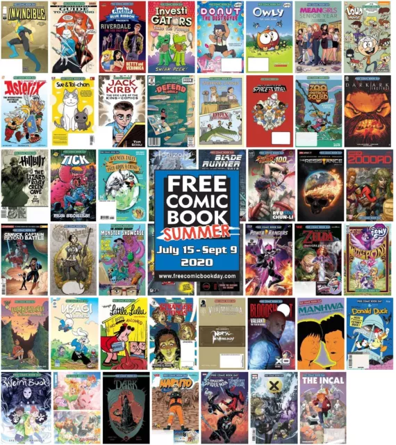 FREE COMIC BOOK DAY (FCBD) 2020 - Select Singles or Sets