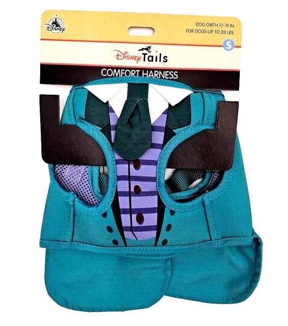 DISNEY TAILS HAUNTED Mansion Ghost Host Costume Dog Pet Harness Size