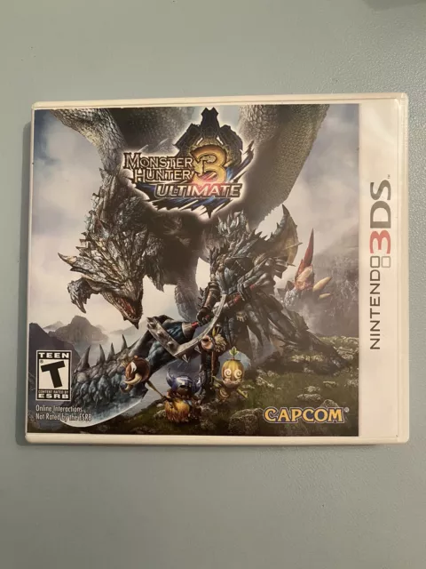 Monster Hunter 3 Ultimate (Nintendo 3DS, 2013)