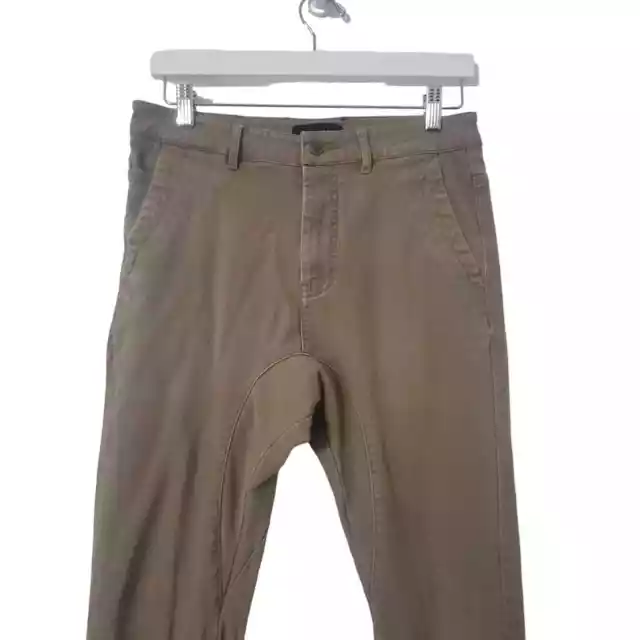 Zanerobe Dynamo Chino Jogger Pants Mens 30 Khaki Pockets Career Academia 3