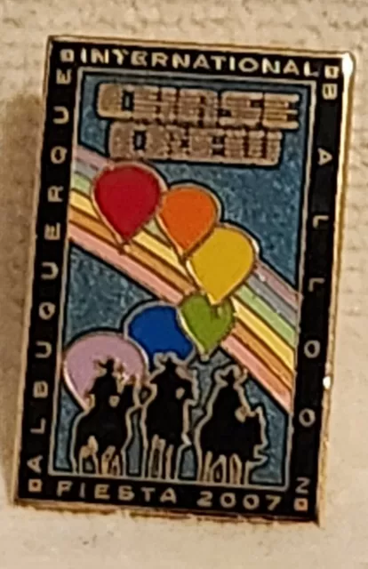 2007 Chase Crew Albuquerque International Balloon Fiesta Balloon Pin