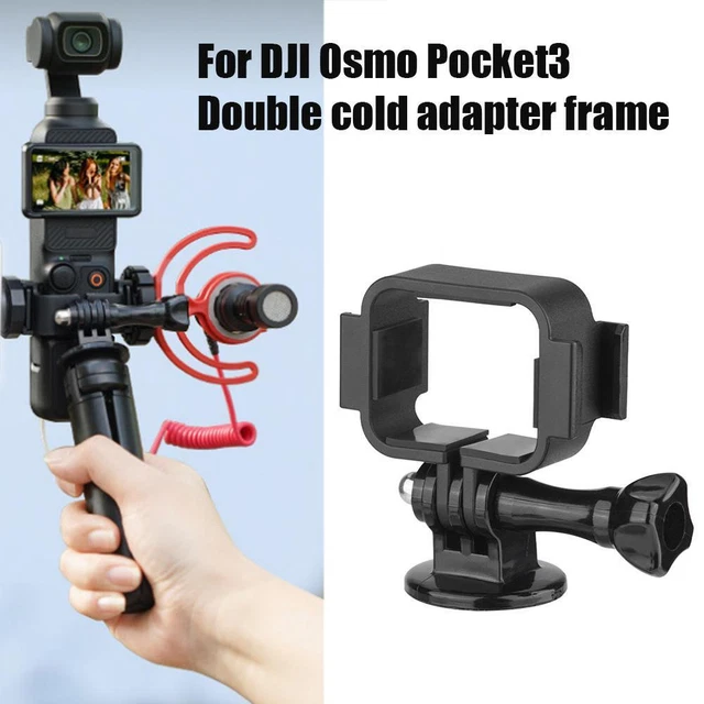 FOR DJI OSMO Pocket 3 Camera Expansion Adapter Frame Holder w/ Screw