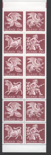 Island 1987, Mi.Nr. MH 1 **(674-677), "Staatswappen", postfrisch, TOP !!