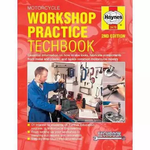 Haynes Manual Motorcycle Workshop Practice TechBook (2nd Edition)
