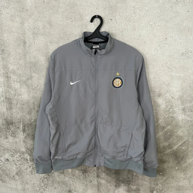 INTER MILAN 2010s TRAINING FOOTBALL JACKET NIKE TRACK TOP JERSEY SIZE XL